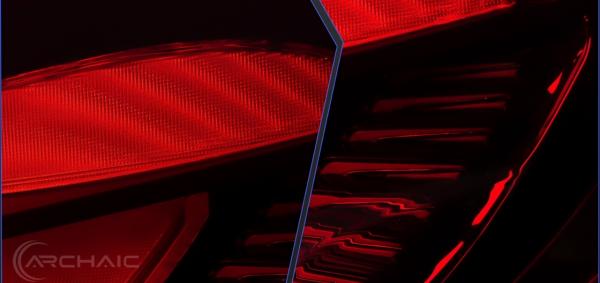 Voll LED Upgrade Design Rückleuchten Set für BMW 6er F06 / F12 / F13 10-17 kirschrot in OLED Technik mit dynamischem Blinker